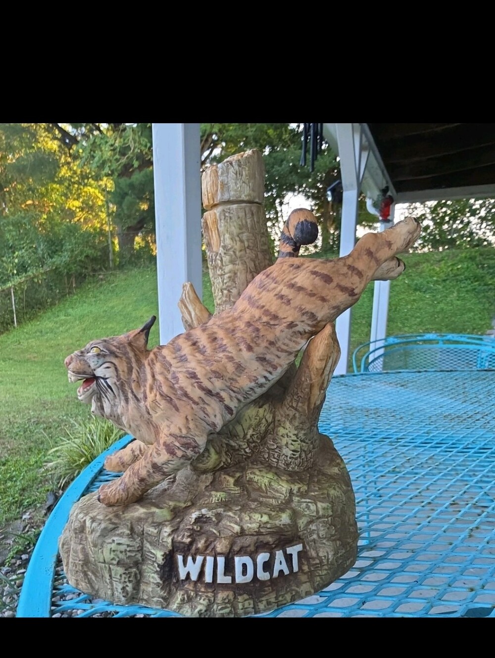 Vintage 1979 Wilbro Kentucky Wildcat No. 2 Ceramic Bourbon Whisky Decanter Empty